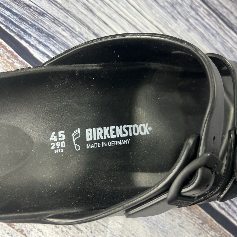 NEW Birkenstock Arizona Essentials Eva Black Sandals Shoes, Men’s Size 12 - Picture 7 of 7